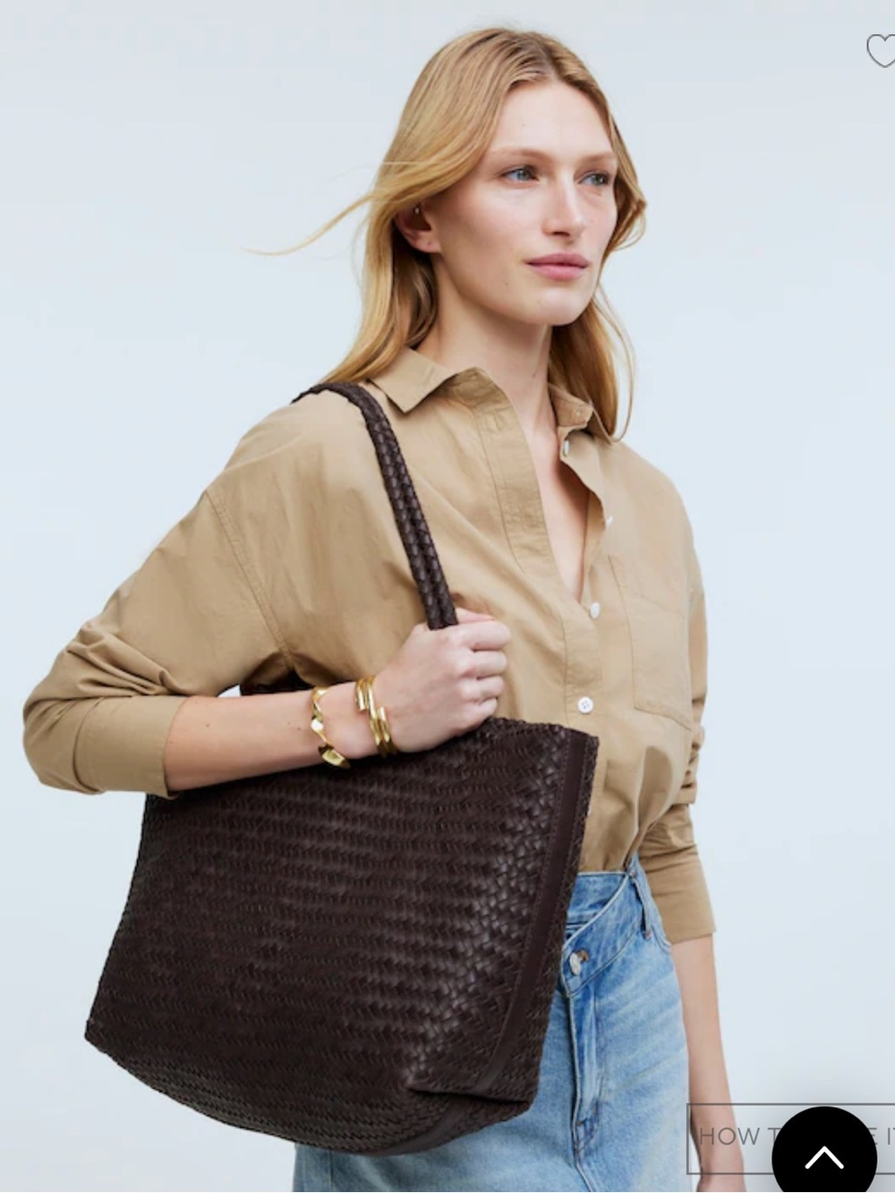 Madewell Signature Woven Tote - Picture 2 of 8